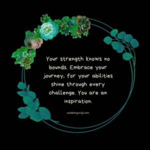 Your Strength knows No Bounds