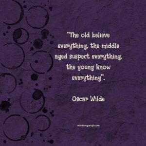 The Old Believe Everything