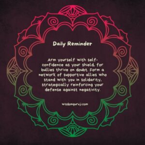 Arm Yourself with Self- Confidence as Your Shield