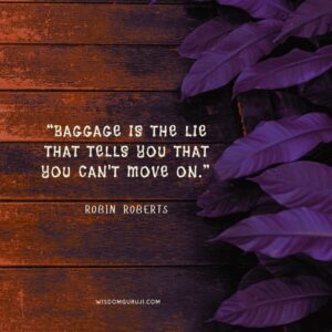 Baggage is the Lie that Tells You