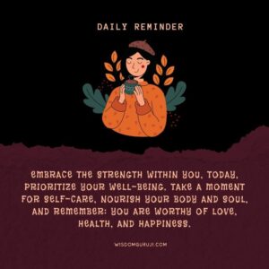 Take A Moment For Self Care