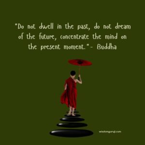 Do Not Dwell in the Past