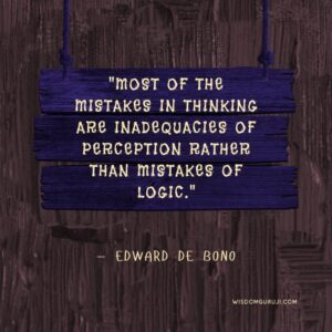Most of the Mistakes in Thinking