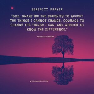 God, Grant Me the Strength to Accept