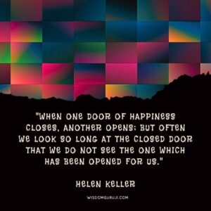 When One Door of Happiness Closes