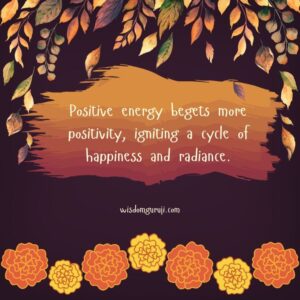Positive Energy Begets More Positivity
