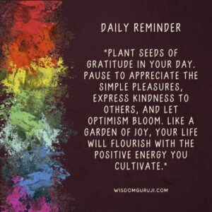 Plant Seeds of Gratitude