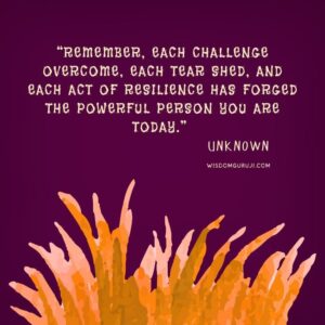 Remember, Each Challenge Overcome