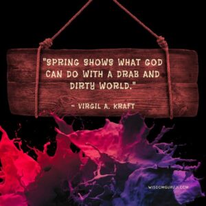 Spring Shows What God Can Do