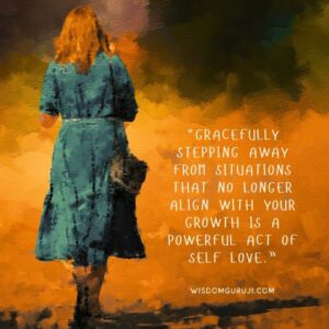 Gracefully Stepping Away