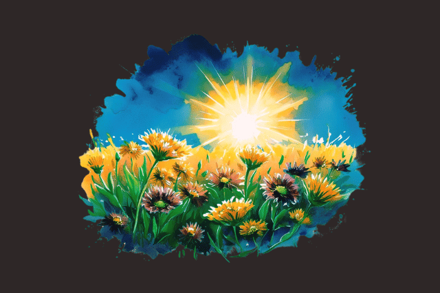 Create your own sunshine with positivity and success