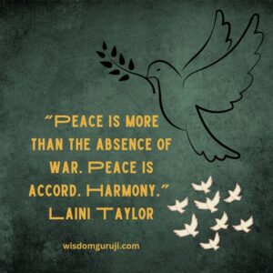 Peace is More Than the Absence of War