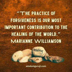The Practice of Forgiveness is Our Most Important