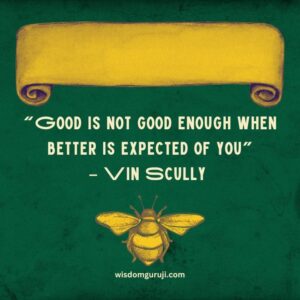 Good is Not Good Enough When Better is Expected