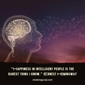 Happiness in Intelligent People is the Rarest Thing