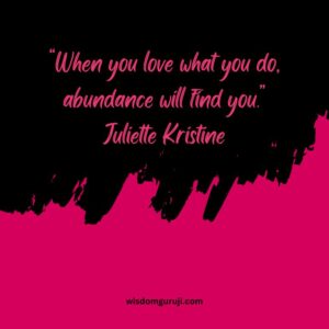 When You Love What You Do