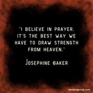 I Believe in Prayer