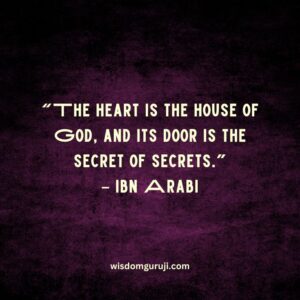 The Heart is the House of God