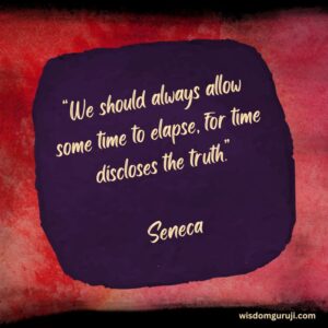 We Should Always Allow Some Time to Elapse