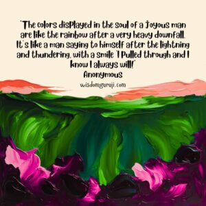 The Colors Displayed in the Soul