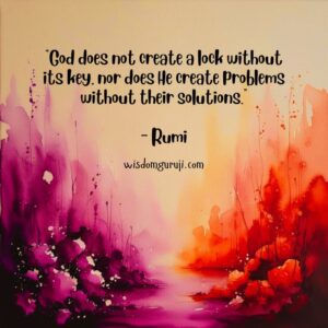 God Does Not Create A Lock