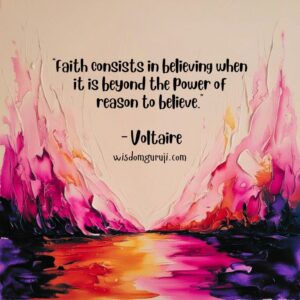 Faith Consists in Believing