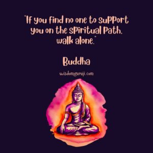 If You Find No One to Support