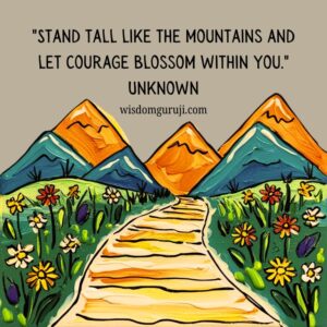 Stand Tall Like the Mountains
