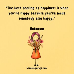 The Best Feeling of Happiness