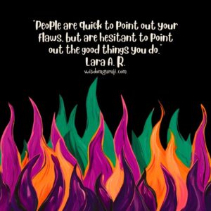 People are Good to Point Out