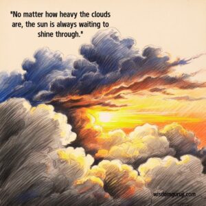 No Matter How Heavy the Clouds