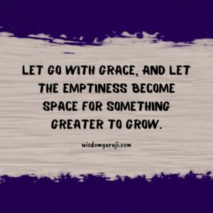 Let Go With Grace