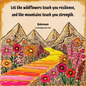 Let the Wildflowers Teach You