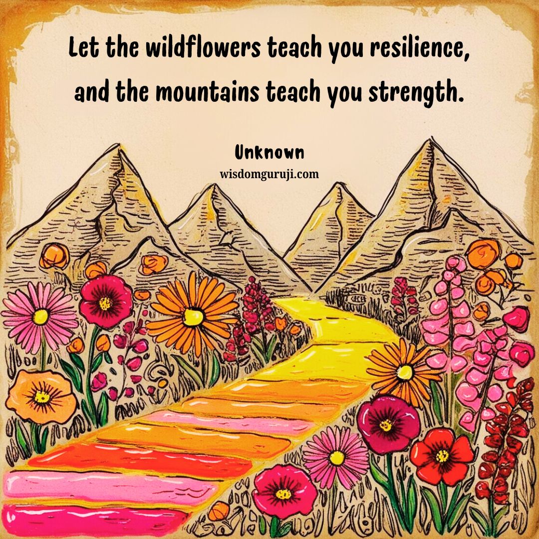 Let the Wildflowers Teach You