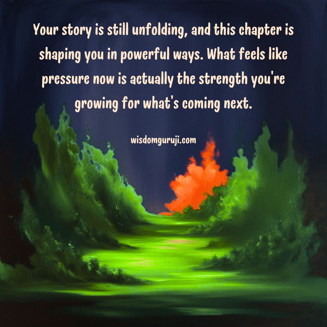 Your Story is Still Unfolding