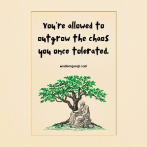 Outgrow the Chaos and Rise Into Peace and Power